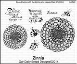 Zinnia Bread Daily Coloring Release Designs March Pages Border Welcome Odbd Releases Sjbutterflydreams Template Honey Used Saintsrule Papercrafts Leaves Die sketch template