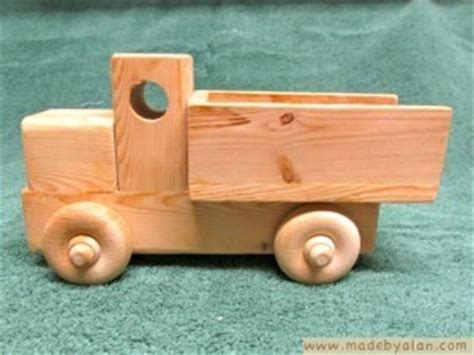 simple wood toy truck   alan