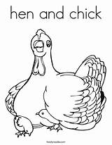 Coloring Hen Chicken Eggs Egg Pages Chick Lay Hens Chicks Drawing Lays Cluck Print Says French Noodle Outline Twisty Tracing sketch template