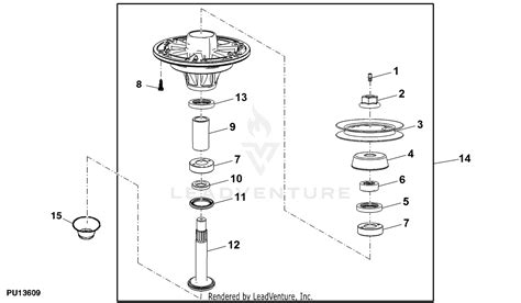 john deere   mower deck parts diagram terjemarija