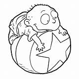 Rugrats Tommy Coloring Pages Ball Cartoons Getcolorings Popular sketch template