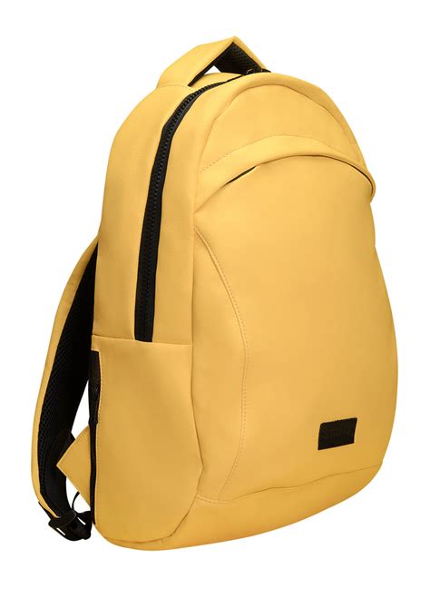 yellow backpack womans backpack eco leather backpack backpack