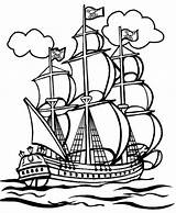 Pirates Coloringpagesfortoddlers sketch template