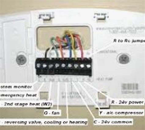 heat pump thermostat wiring diagram honeywell  wiring diagram