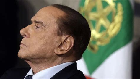 Silvio Berlusconi Italian Media Magnate And Former Prime Minister