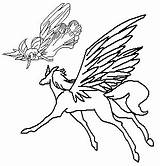Rini Pegasus sketch template