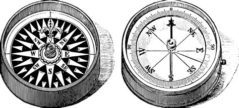 onlinelabels clip art old compass