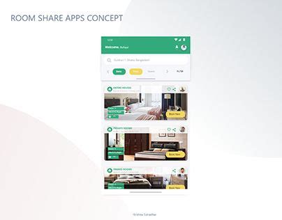 check   work   atbehance profile room share apps concept
