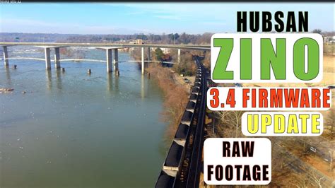 hubsan zino  camera firmware update raw footage review    aa youtube