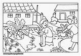 Scenery Drawing Coloring Kids Nature Village Pages Draw Sketches Natural Step Drawings Sketch Getdrawings Itl Print Size Use Search Template sketch template