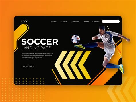soccer landing page in 2020 landing page soccer landing