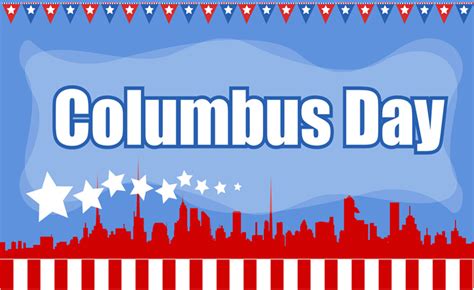 columbus day holiday occurs   monday  october