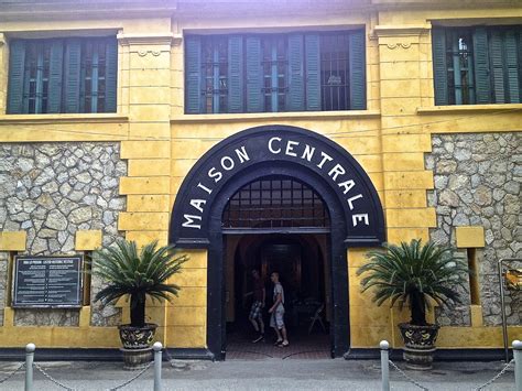 hoa lo prison museum vietnam travel blog