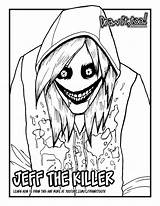 Killer Jeff Coloring Creepypasta Draw Too Drawing Subscribe Channel Enjoy Please If sketch template
