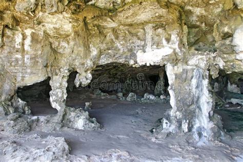 cave  aruba stock photo image  cave deposit limestone