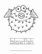 Blowfish Crystalandcomp Handwriting sketch template