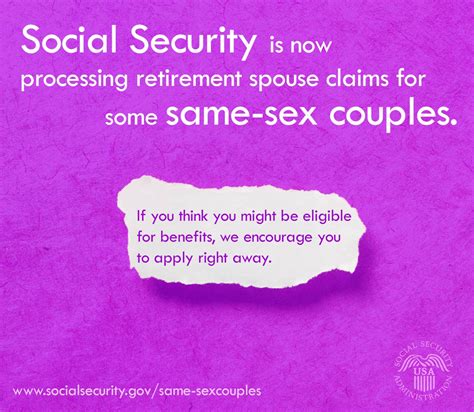 News For Same Sex Couples About Social Security Nashua Nh Patch