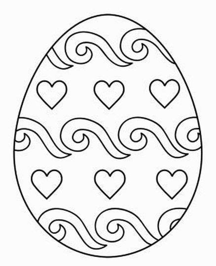 easter egg coloring pages  adults part