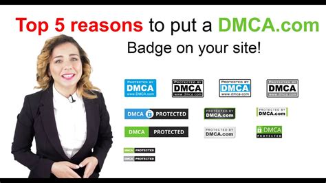 top  reasons  add  dmcacom badge   web pages youtube