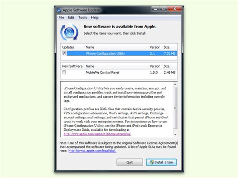 itunes und andere apple software  windows automatisch updaten schiebde