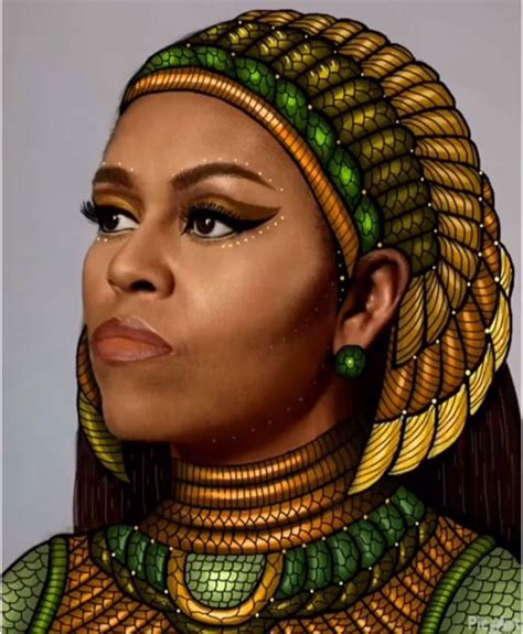 truth first lady michelle obama a true queen goddess art black love