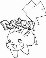 Pikachu Pokemon Coloring Pages Ash Print Printable Hat Ausmalbilder Drawing Kids Coloring4free Emerald Color Sheets Cute Bilder Cartoon Choose Incredible sketch template