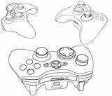 Xbox sketch template
