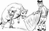 Stierenvechten Stierkampf Adu Banteng Corrida Tauromachia Bullfighting Bergerak Animierte Gifs Animaatjes Spain Bullfight Animate Kategorien sketch template