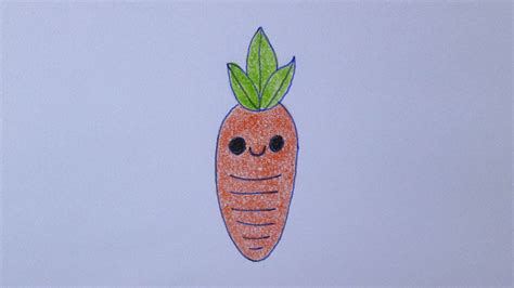 como desenhar uma cenoura youtube