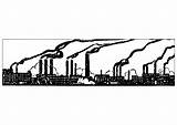 Industrial Pollution Coloring Large Designlooter Pages Drawings Edupics 1750 1240px 15kb sketch template