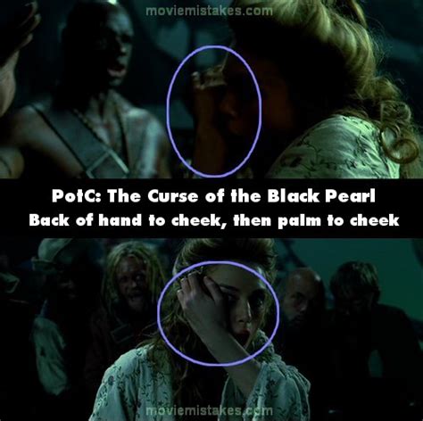 pirates of the caribbean the curse of the black pearl 2003 movie mistake picture id 50196