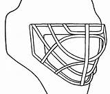 Goalie Nhl Crosby Sidney Getcolorings sketch template
