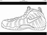 Foamposite Sneaker Yeezy Galery sketch template