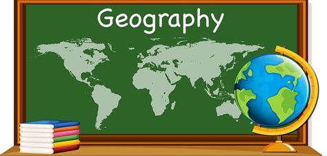 geography subject  worldmap  books  vector art  vecteezy