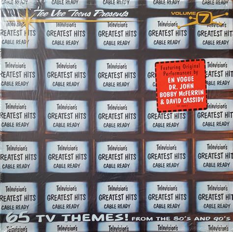 televisions greatest hits volume  cable ready  vinyl discogs
