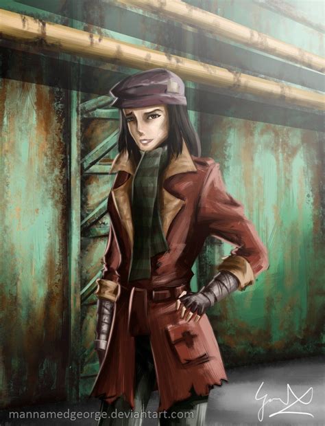fallout 4 piper by mannamedgeorge on deviantart