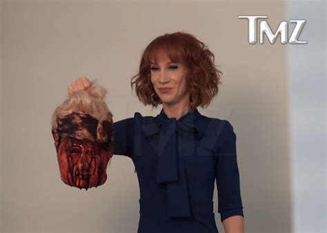 kathy griffins trump severed head prop photo  controversy whats trending