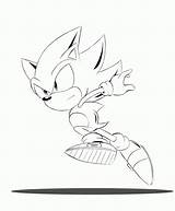 Coloring Sonic Pages Classic Hedgehog Clipart Popular Library Coloringhome Cartoon sketch template