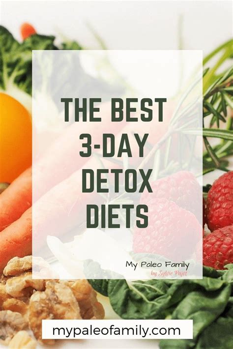The Best 3 Day Detox Diets Plans 3 Day Detox Detox Diet Plan Detox Diet