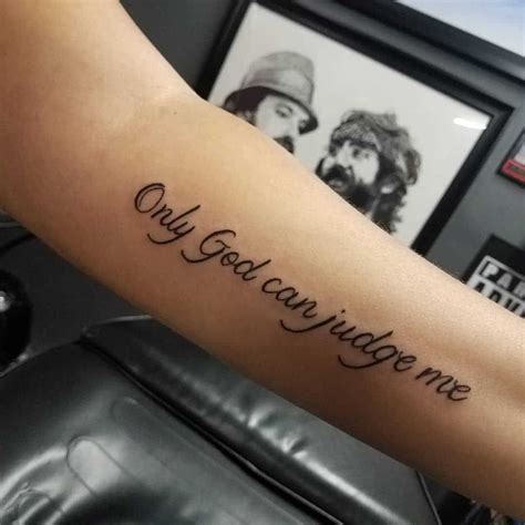 101 Best Only God Can Judge Me Tattoo Ideas You Will Love – Artofit