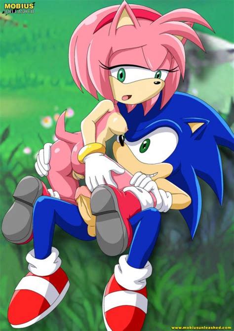 amy rose is about to ride on sonic s cock in a moment but still looks shy sonic hentai