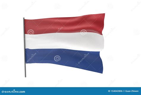 flag of netherlands stock illustration illustration of states 154042806