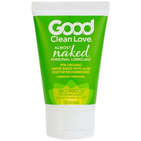 good clean love almost naked personal lubricant 1 5 fl oz vitacost
