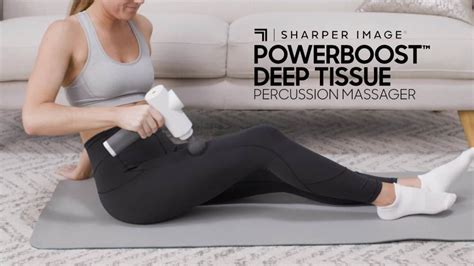 Sharper Image® Powerboost® Deep Tissue Percussion Massager Full Body