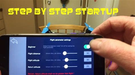 promark gps shadow drone step  step startup ages    youtube