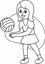 Volleyball Coloring Pages Court Drawing Print Color Getdrawings Getcolorings Sheets Kids Printable sketch template