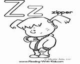 Zipper Coloring Getdrawings sketch template