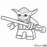 Lego Yoda Draw Starwars Webmaster Drawdoo автором обновлено December sketch template
