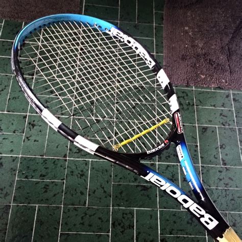 babolat pure drive team woofer tennis racket sports  carousell