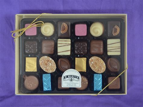 box   assorted chocolates  martyn tea coffee specialist  retailer  fine foods